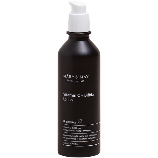 Лосьон для увлажнения и питания кожи Mary & May Vitamin C + Bifida Lotion 120мл