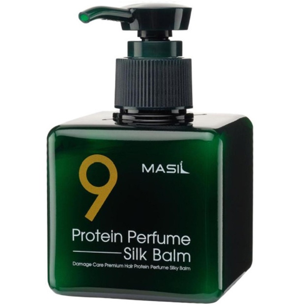 Zararlangan sochlar uchun qoldiruvchi balzam Masil 9 Protein Perfume Silk Balm 180ml