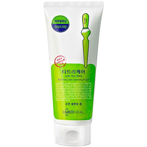Muammoli teri uchun tozalovchi ko‘pik Mediheal Tea Tree Care Cleansing Foam 170ml