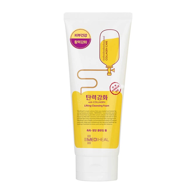 Kollagen bilan yuz tozalovchi ko‘pik Mediheal Collagen Lifting Cleansing Foam, 170 ml