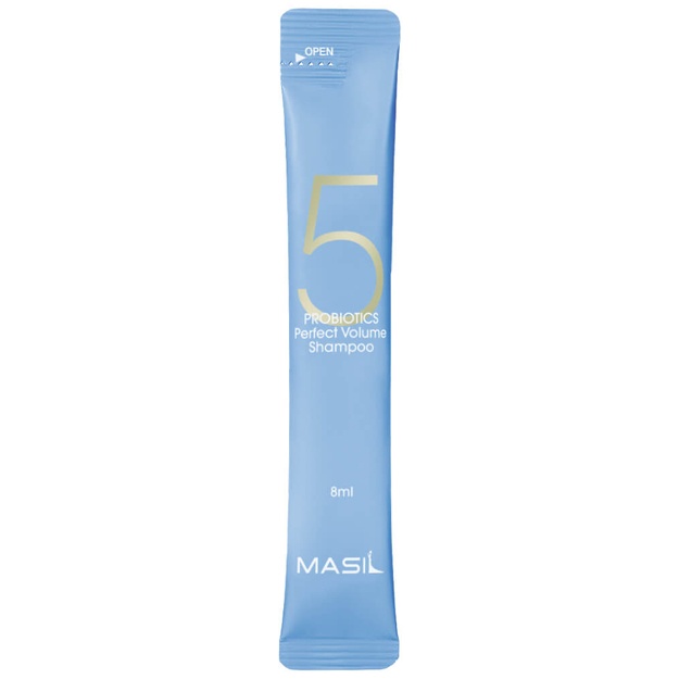 Probiyotiklar bilan hajmini oshiruvchi shampun Masil 5 Probiotics Perfect Volume Shampoo 1d