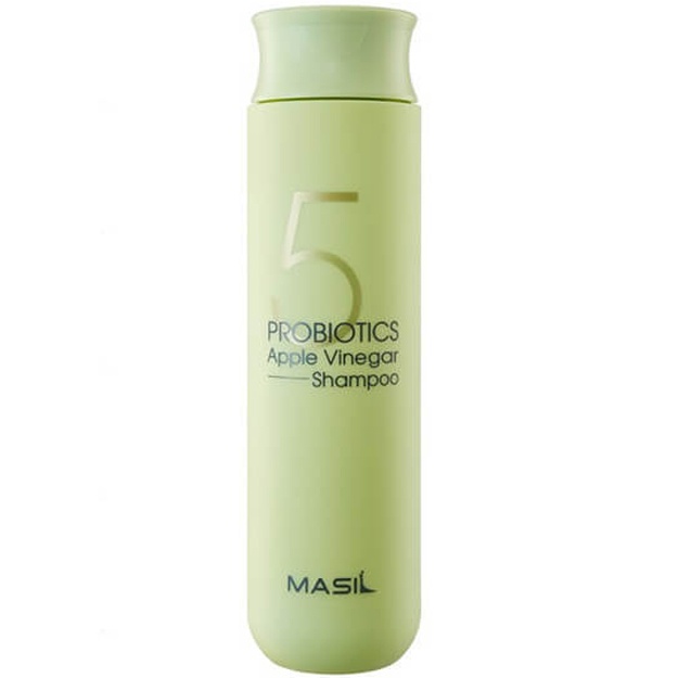 Olma sirkasi bilan kepekka qarshi shampun Masil 5 Probiotics Apple Vinegar Shampoo 300ml