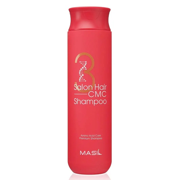 Keramidlar bilan jonlantiruvchi professional shampun Masil 3 Salon Hair CMC Shampoo, 300 ml