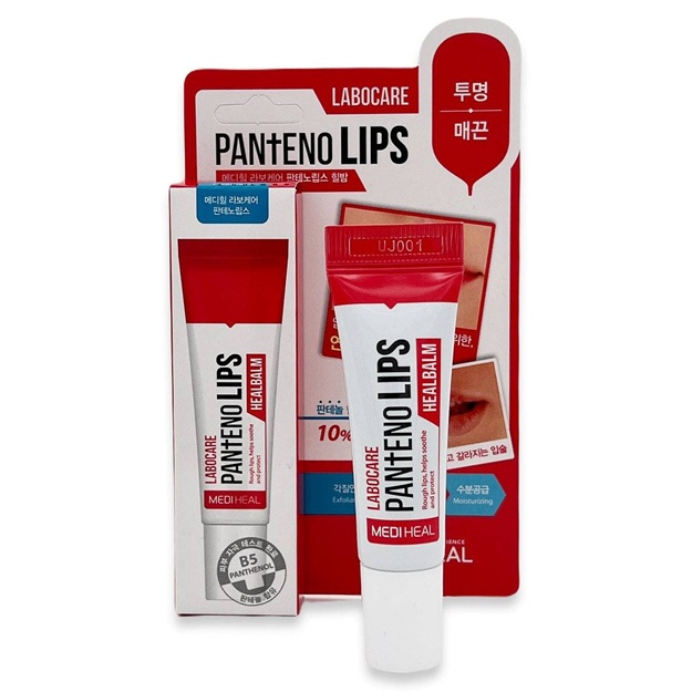 Qayta tiklovchi lab uchun balzam Mediheal Panthenol Lip Healsscene