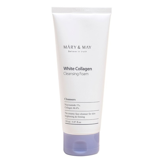 Kollagen tozalovchi ko‘pik Mary & May White Collagen Cleansing Foam, 150ml