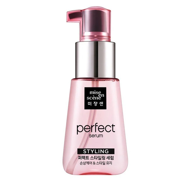 Soch turmaklash uchun sarum Mise En Scene Perfect Serum Styling, 80ml