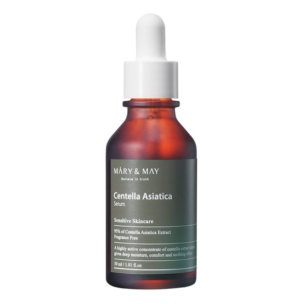Успокаивающая сыворотка с центеллой для проблемной кожи Mary & May Centella Asiatica Serum, 30мл