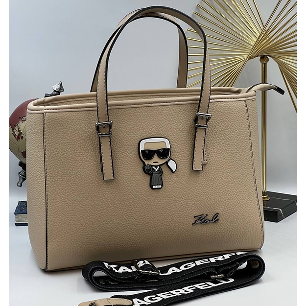 Женская Сумка Karl Lagerfeld APT OL5526 бежевый цвет