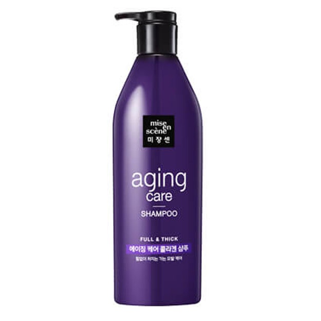 Kollagenli sochni mustahkamlovchi shampun Mise En Scene Aging Care Collagen Shampoo 680ml