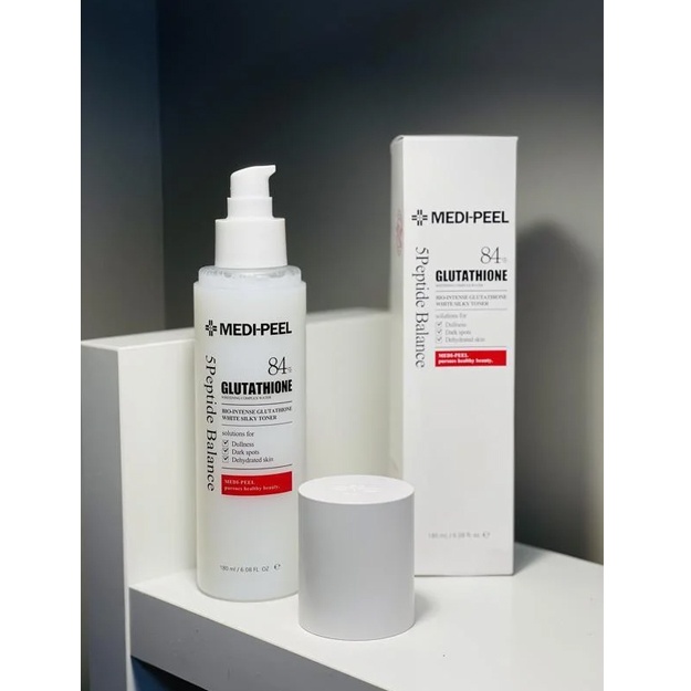 medi peel glutathione 84 отзывы Осветляющий тонер с глутатионом Medi-Peel Toner, 180 мл Size:90 Sublingual Tablets 5-AMINO-1MQ - 50MG map_pricing_F A synergistic combination of