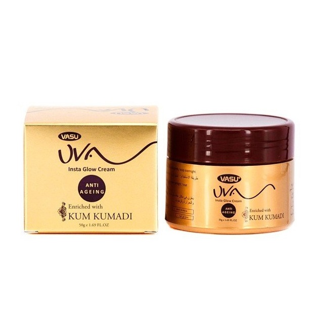 Омолаживающий крем Кумкумади антивозрастной банка (UVA Insta Glow jar) 50 гр
