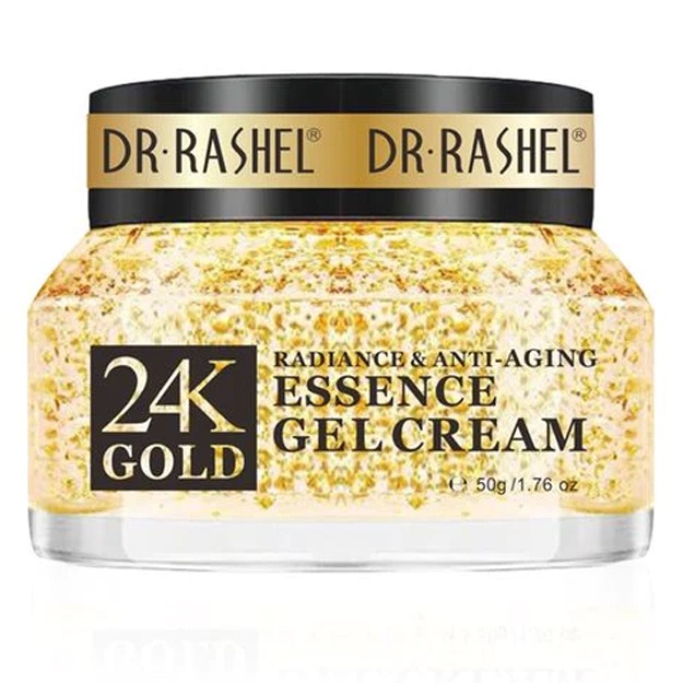 Essentsiya krem-gel 24K Gold Radiance and Anti-Aging Essence Gel Cream 50g
