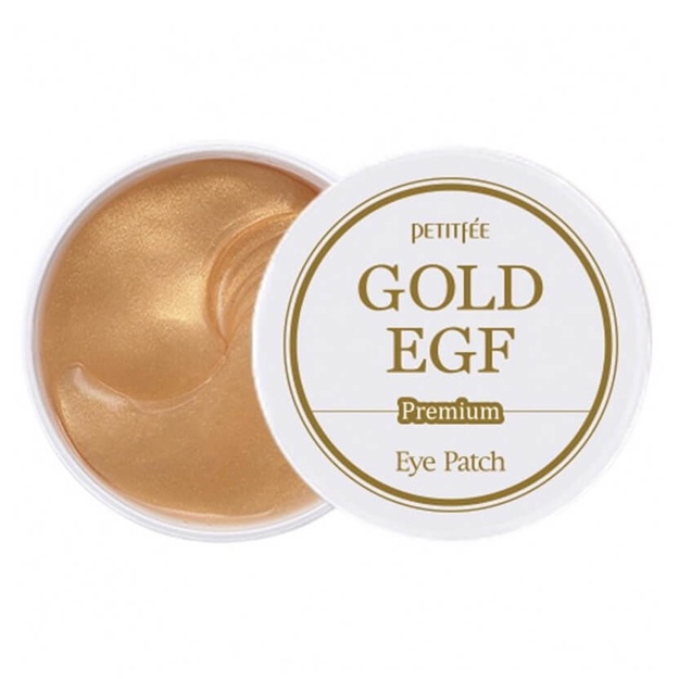 Oltin va EGF bilan gidrogelli ko‘z atrofi uchun patchi Petitfee Premium Gold & EGF Eye Patch