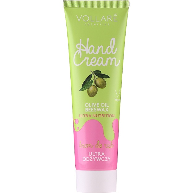 Qo‘l uchun namlovchi krem Vollare Nourishung and protective olive hand and nail cream 100ml