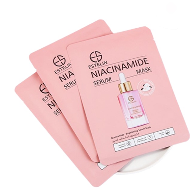 Маска для лица осветляющая с ниацинамидом Niacinamide brightening serum mask sheet 25г