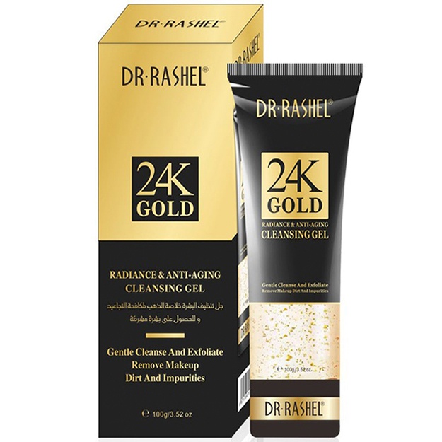 Tozalovchi gel 24K Gold radiance & anti-aging cleansing gel 100g