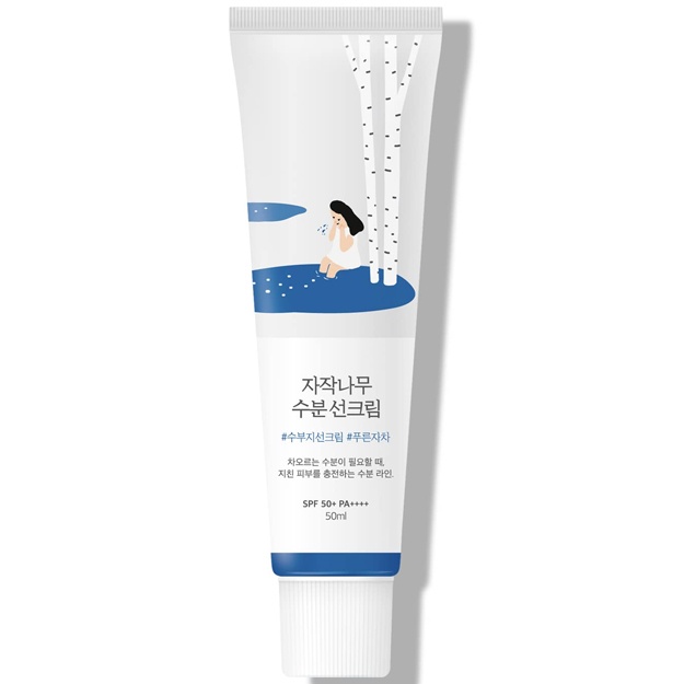 Увлажняющий солнцезащитный крем для всех типов кожи Round Lab Birch Moisture Sun Cream 50мл