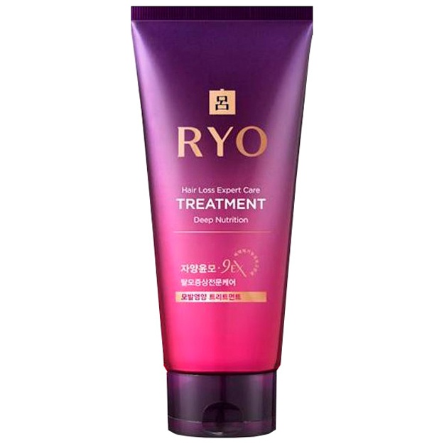 Soch to‘kilishiga qarshi oziqlantiruvchi niqob Ryo Hair Loss Expert Care Treatment Deep Nutrition 330ml