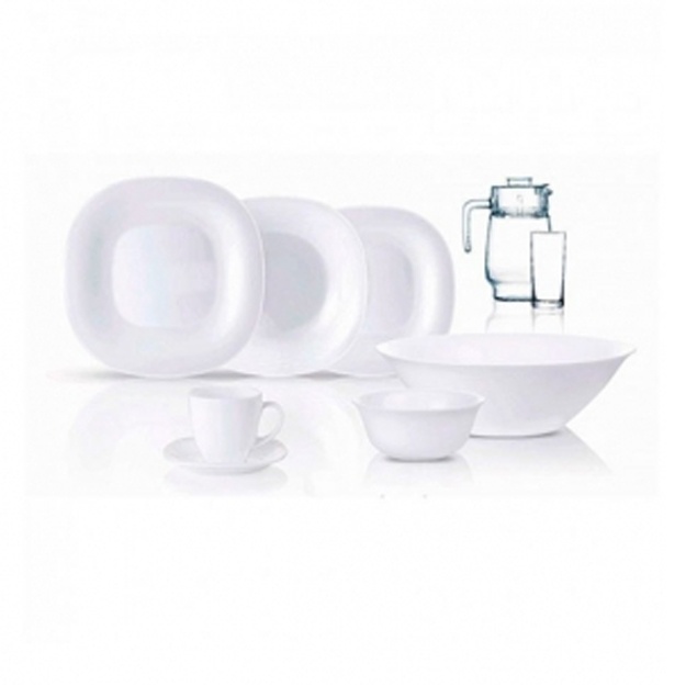 Stol xizmati Luminarc Neo Carine White N4782 46 predmet