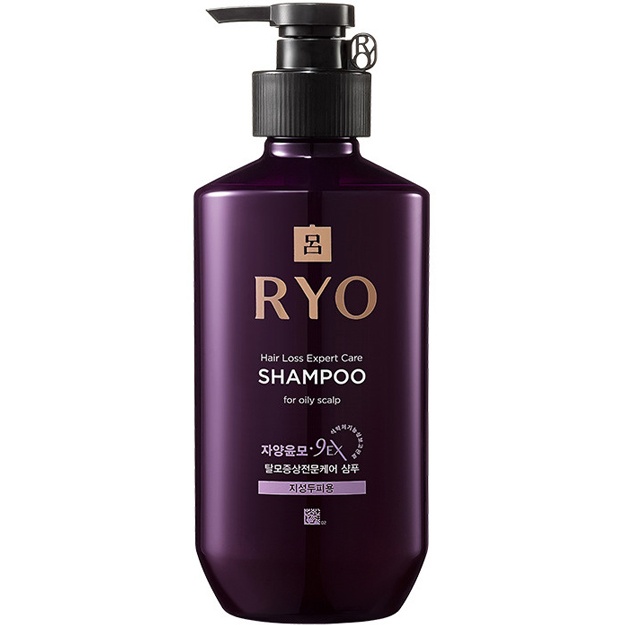Укрепляющий шампунь против выпадения волос и перхоти Ryo Hair Loss Expert Care Shampoo For Dry Scalp 400мл