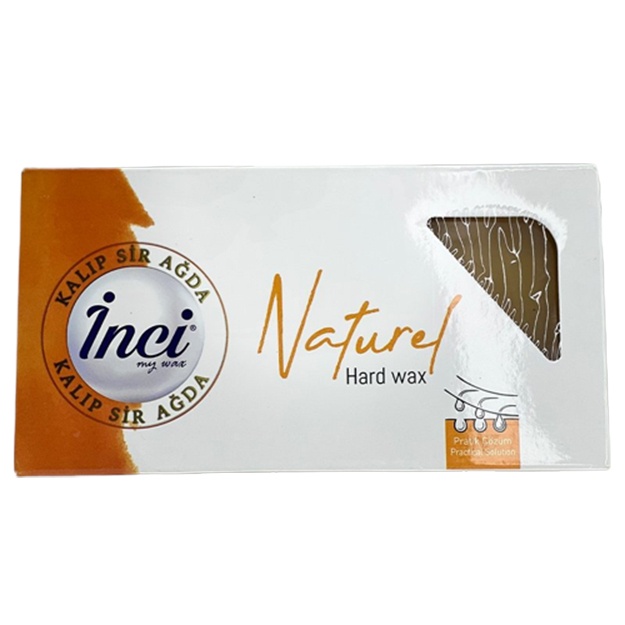 Жесткий воск таблетка Натурел Inci Wax Naturel hard wax tablet 400г