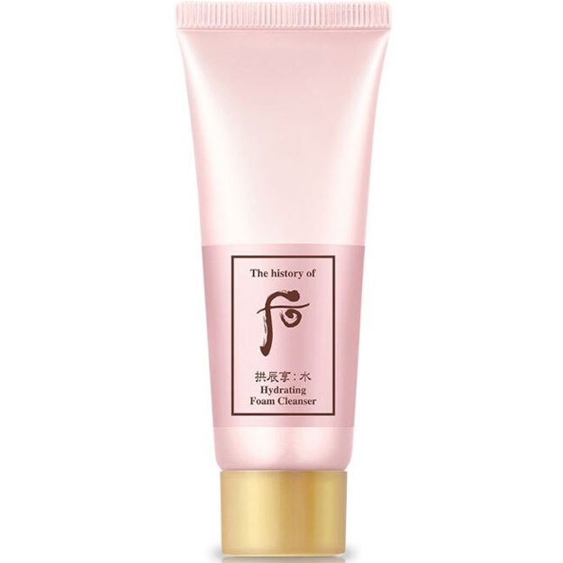 Интенсивно увлажняющая пенка для умывания с экстрактами трав The History of Whoo Hydrating Foam Cleanser 40мл