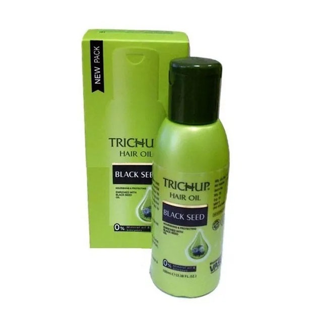 Soch uchun qora zirali yog‘ Trichup Black Seed Oil 100 ml