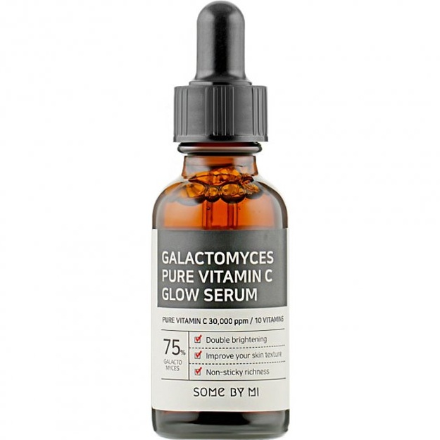 Vitamin S bilan yorituvchi sarum Some By Mi Galactomyces Pure Vitamin C Glow Serum 30ml