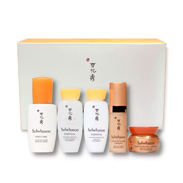 Quruq teri uchun mo‘ljallangan premium to‘plam Sulwhasoo Signature Beauty Routine Kit