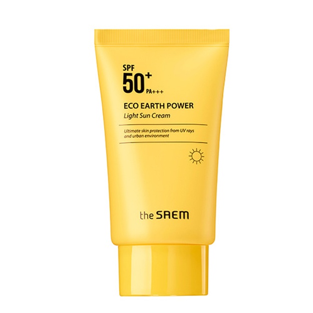 The Saem Eco Earth Light Sun Cream, 50 gr
