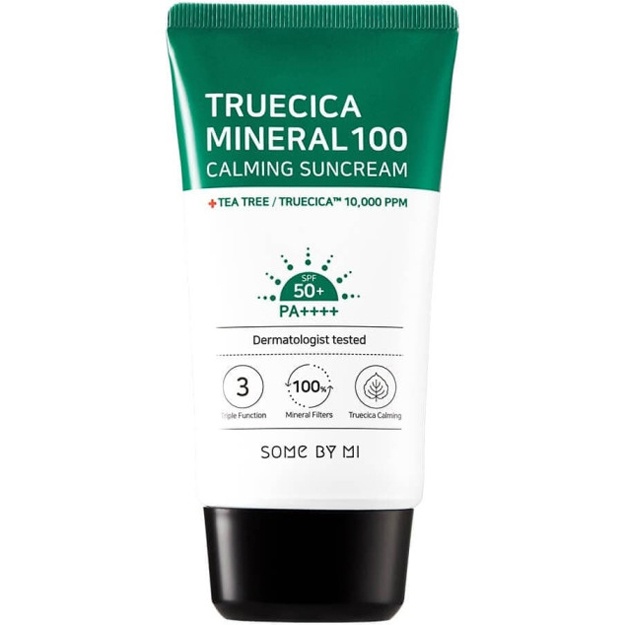 Солнцезащитный крем для ровного тона Some By Mi Truecica Mineral Calming Tone-up Suncream 50мл