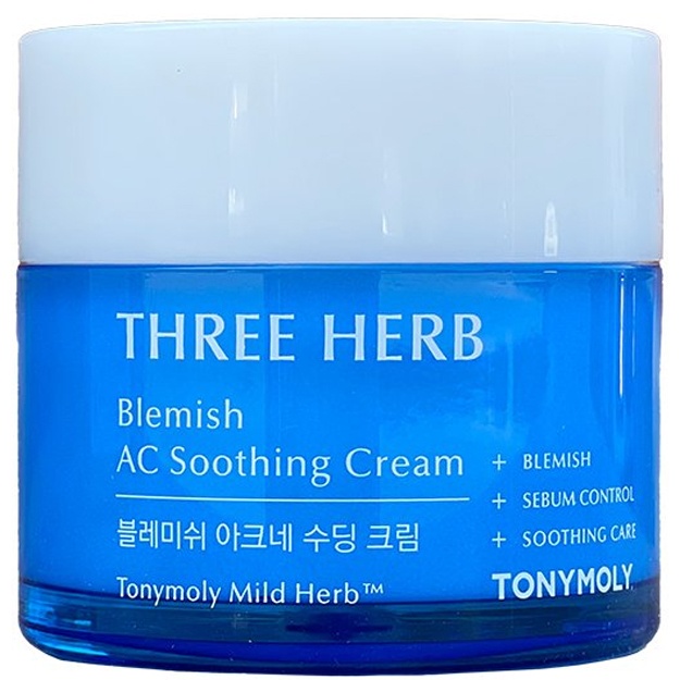 Успокаивающий крем для лица Three Herb Blemish AC Soothing Cream
