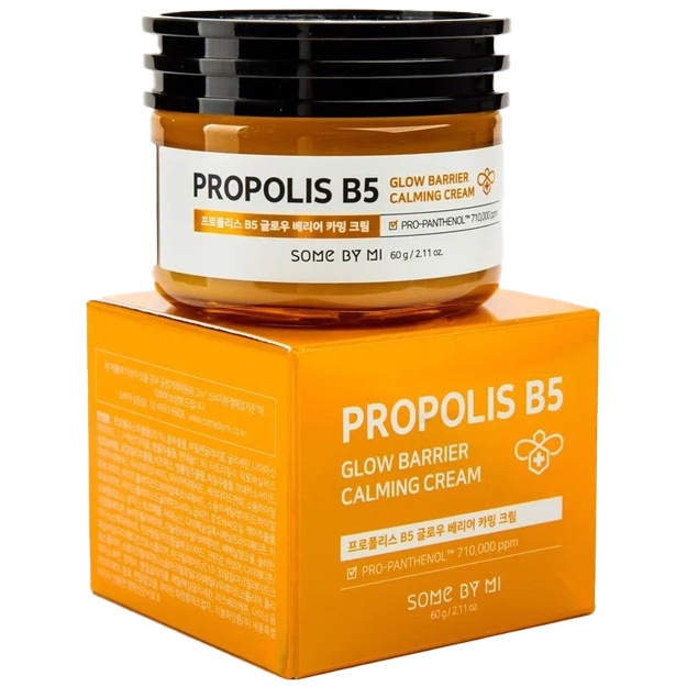 Teri porlashi uchun propolisli tinchlantiruvchi krem Some By Mi Propolis B5 Glow Barrier Calming Cream 60ml