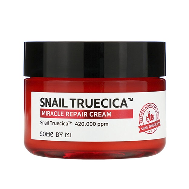 Восстанавливающий крем с муцином чёрной улитки Some By Mi Snail Truecica Miracle Repair Cream, 60 мл