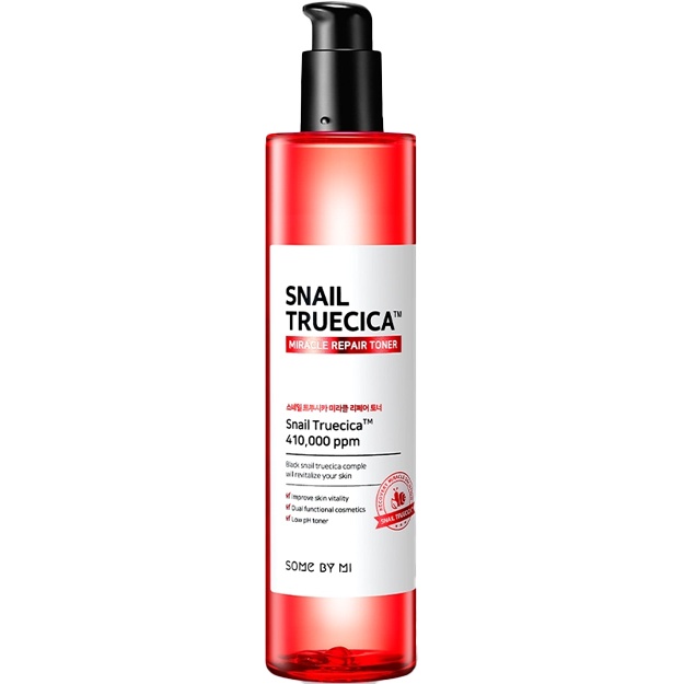 Qora salyangoz mutsin qayta tiklovchi toner Some By Mi Snail Truecica Miracle Repair Toner 135ml