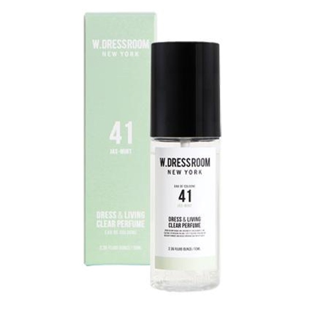 Kiyim va xona kokos uchun sprey W.Dressroom Dress Living Clear Perfume 70ml Jas Mint