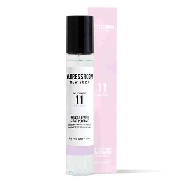 W.Dressroom Dress&Living Clear Perfume No.11 White Soap, 30 ml