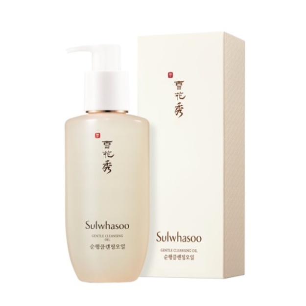 Engil namlantiruvchi gidrofil yog‘i Sulwhasoo Gentle Cleansing Oil, 200 ml