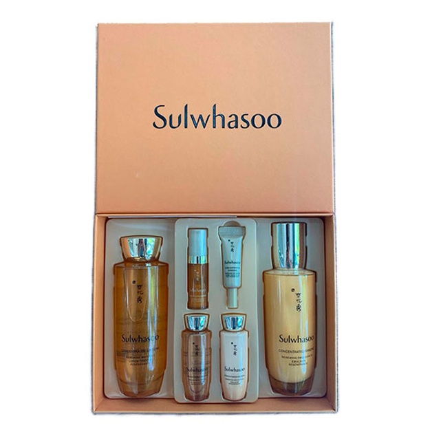 Qarishga qarshi jenshen bilan terini parvarish qiluvchi to‘plam Sulwhasoo Concentrated Ginseng Daily Routine (2 Items)