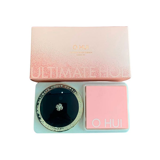 Dekorativ kosmetika to‘plami va ko‘z uchun ten O Hui Ultimate Cover Cushion Special Set Milk Beige