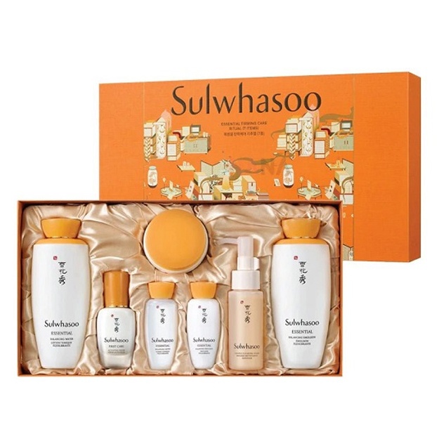 Namlantiruvchi terini parvarish qilish to‘plami Sulwhasoo Essential Firming Care Ritual (7 Items)