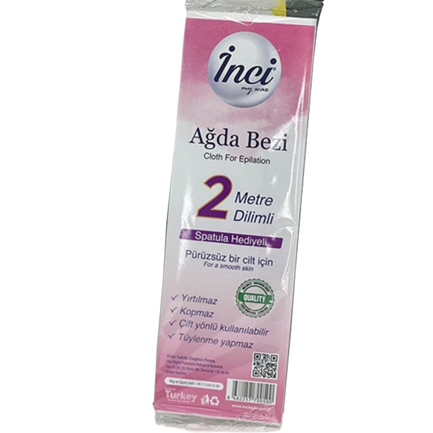 Mumli chiziqlar 2m. Kesilgan Inci Wax Strips 2m sliced
