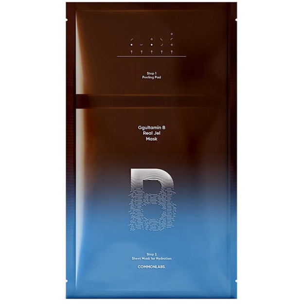 2 bosqichli namlovchi choyshab niqobi Commonlabs Ggultamin B Real Gel Mask, 1d