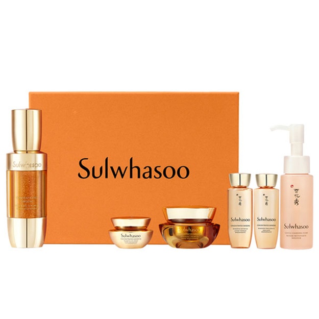 Набор антивозрастного ухода с женьшенем Sulwhasoo Concentrated Ginseng Renewing Serum EX Set