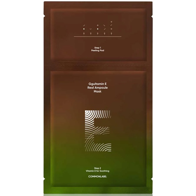 Vitamin E namlovchi ampulali niqob Commonlabs Ggultamin E Real Ampoule Mask, 1d