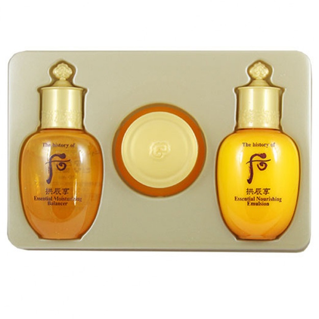 Namlovchi va oziqlantiruvchi terini parvarish qilish to‘plami The History of Whoo Gongjinhyang Special Set 3pcs