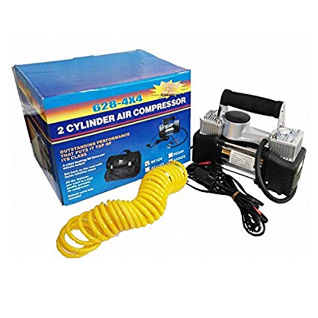 Avtomobil kompressori AS-628A 4x4 12v 2 silindrsimon