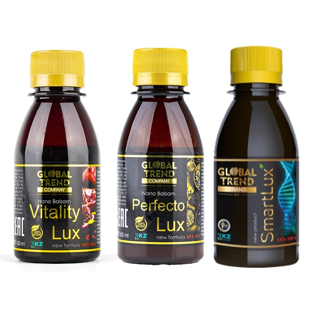 Nano balzam Perfecto Lux 1 dona + Vitality Lux 1 dona + Smart Lux 2 dona