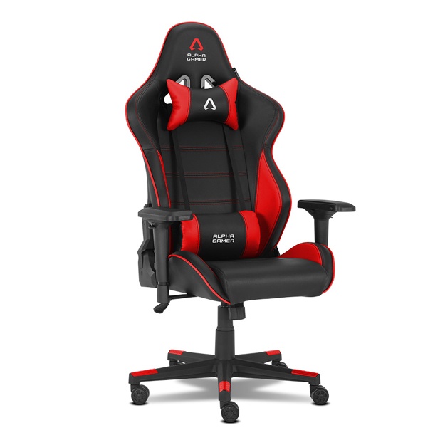 O‘yin kreslosi Alpha Gamer Nimbus Qora/Qizil