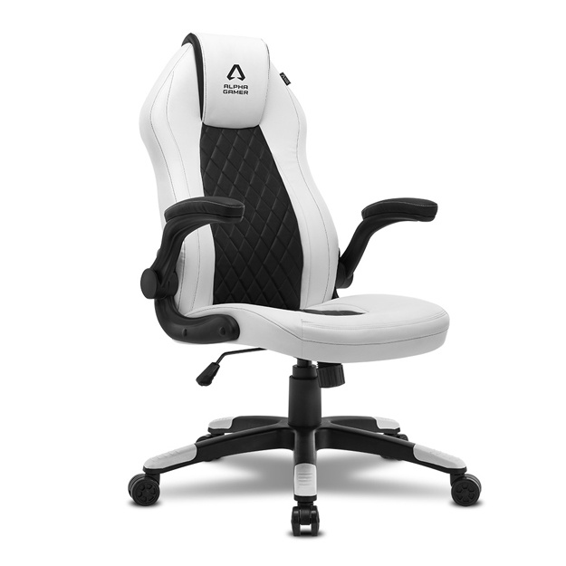 O‘yin kreslosi Alpha Gamer Sirius Qora/Oq